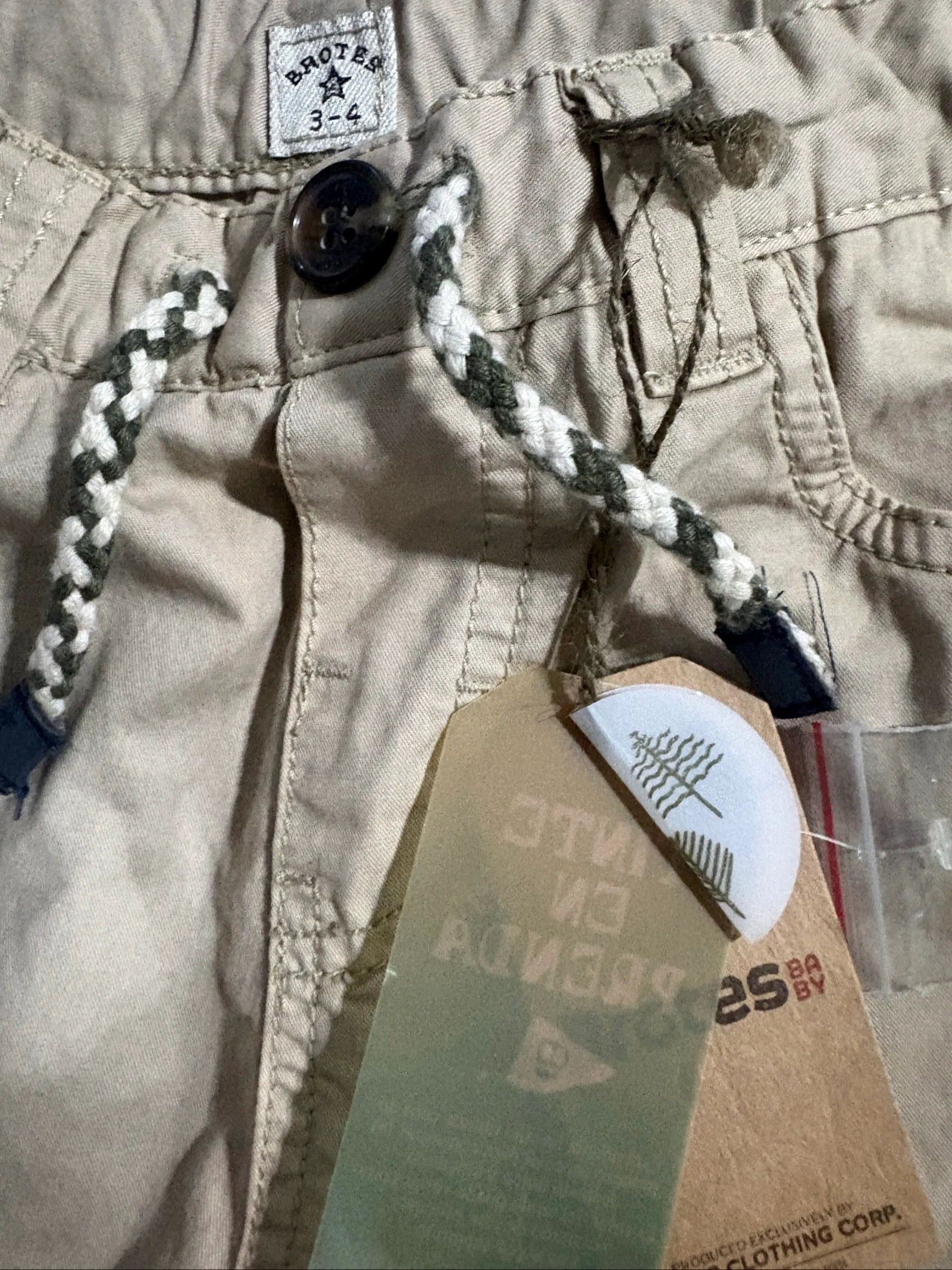 pantalon chino beige brotes el corte ingles nino 3 4 anos trousers pantalon beige 100cm – photo 3